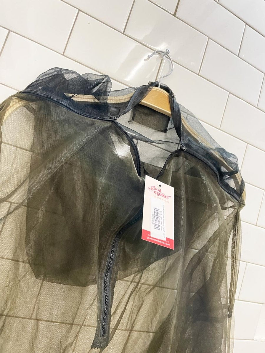 avant garde bee keepers mesh jacket - good market thrift store
