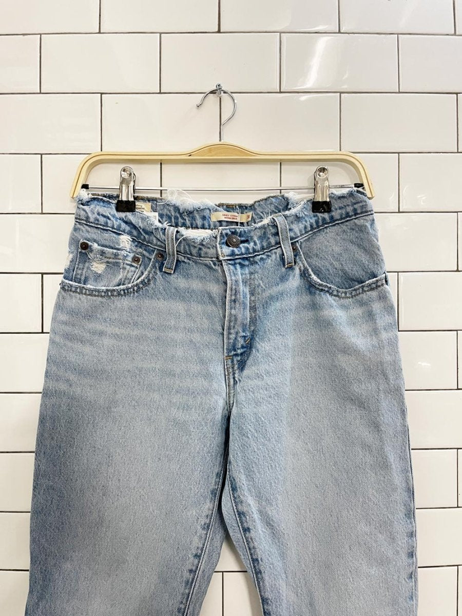 levis middy straight jeans - good market thrift store