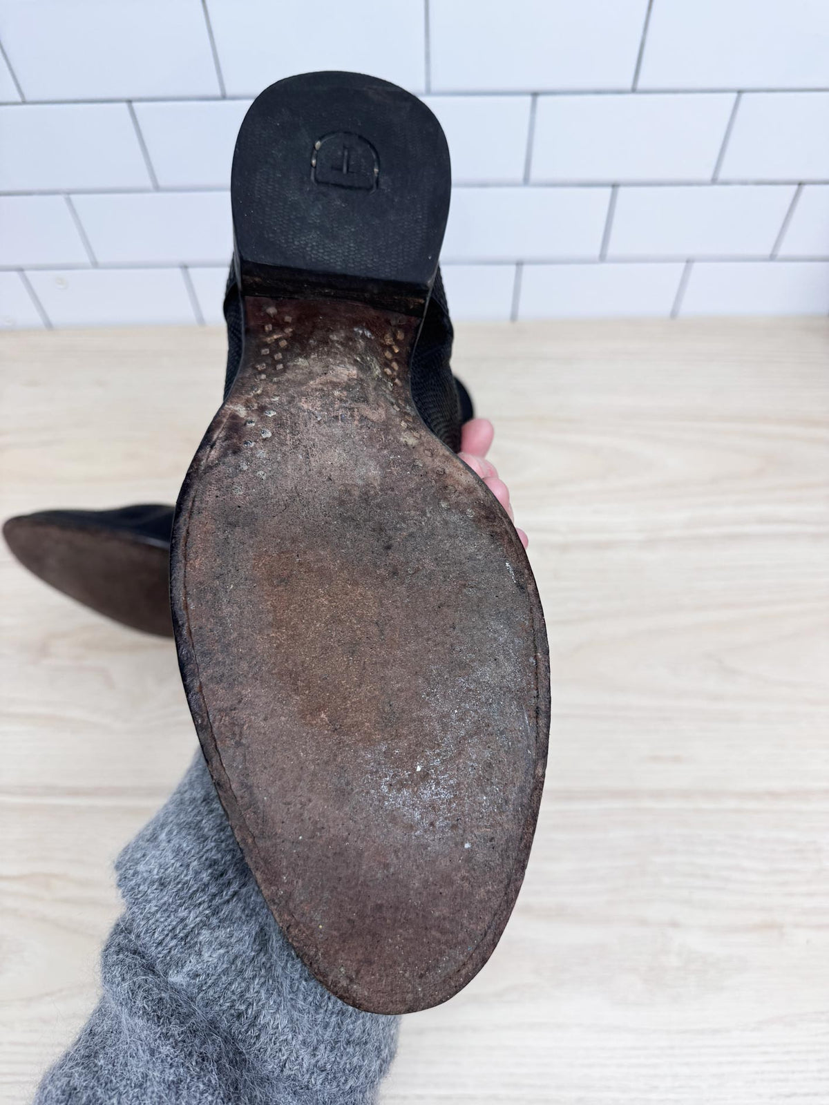 tecovas the earl lizard + leather western roper boot