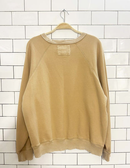 ae lived in distressed smiley graphic crew | american eagle - good market thrift store