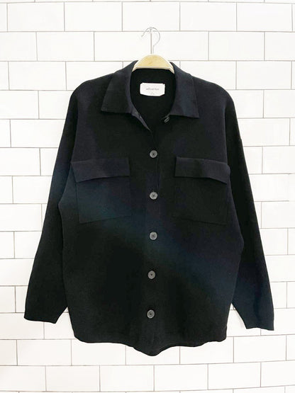 wilfred free ronnie knit cardigan sweater jacket | aritzia - good market thrift store