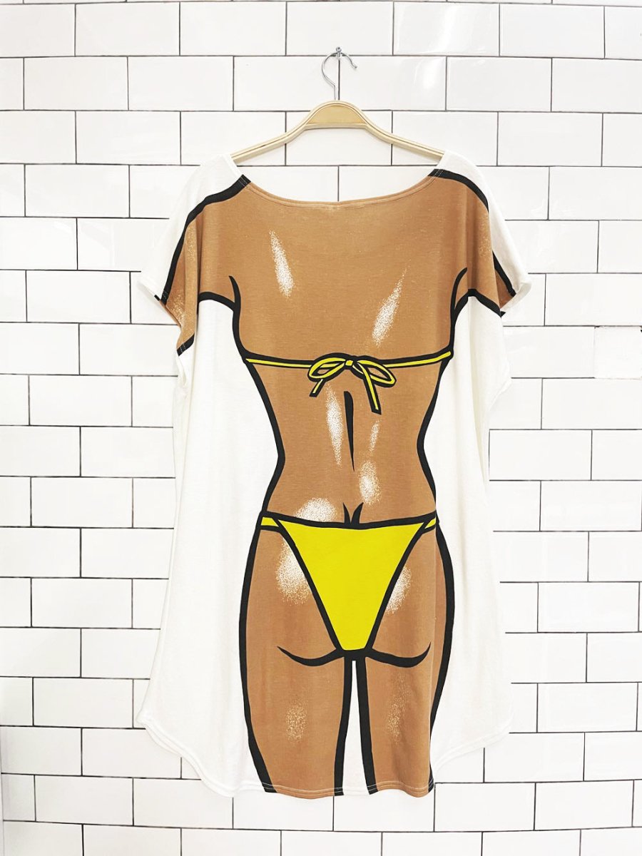 vintage 90s bikini cover up - good market thrift store