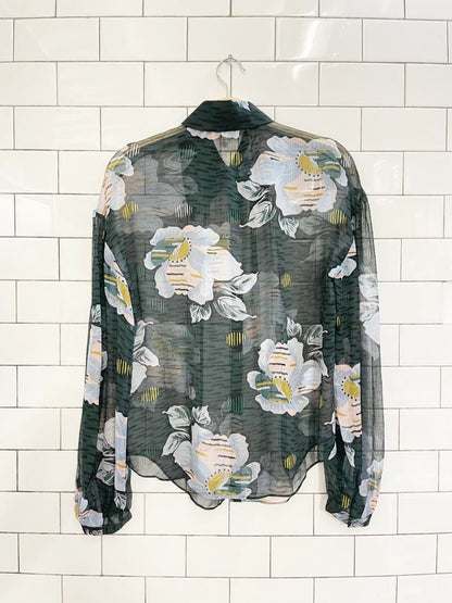 joie 2024 matilda 100% silk chiffon blouse - good market thrift store