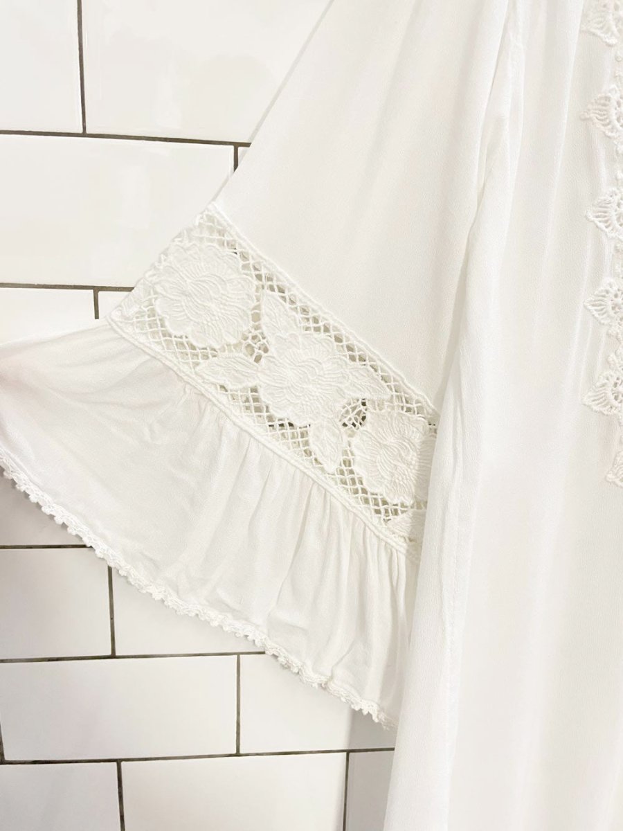 anthro l*space breakaway boho cover up - good market thrift store