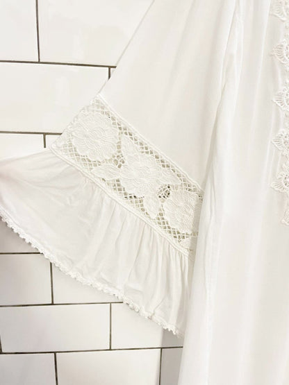 anthro l*space breakaway boho cover up - good market thrift store