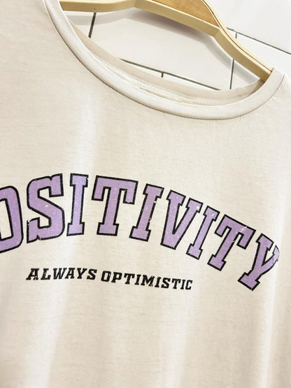 bluenotes oversized positivity graphic tee - good market thrift store