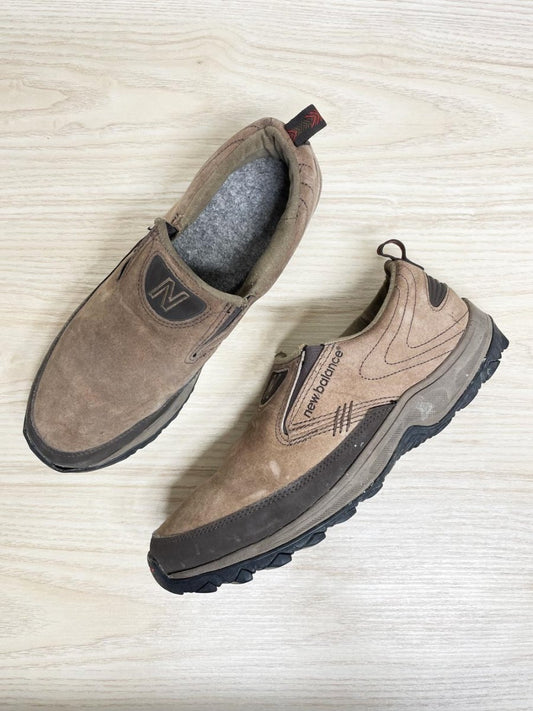 vintage new balance slip on leather hiking shoes - good market thrift store