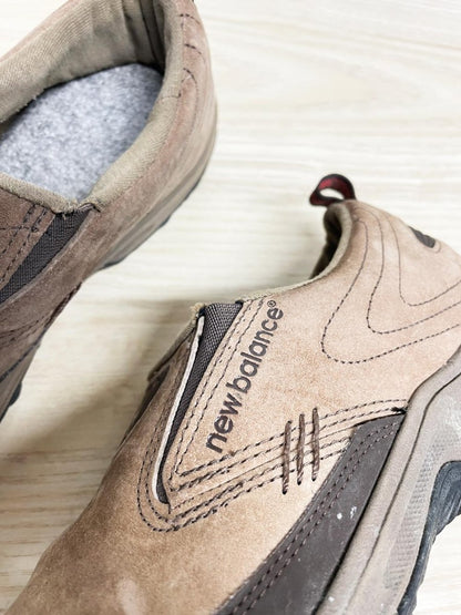 vintage new balance slip on leather hiking shoes - good market thrift store