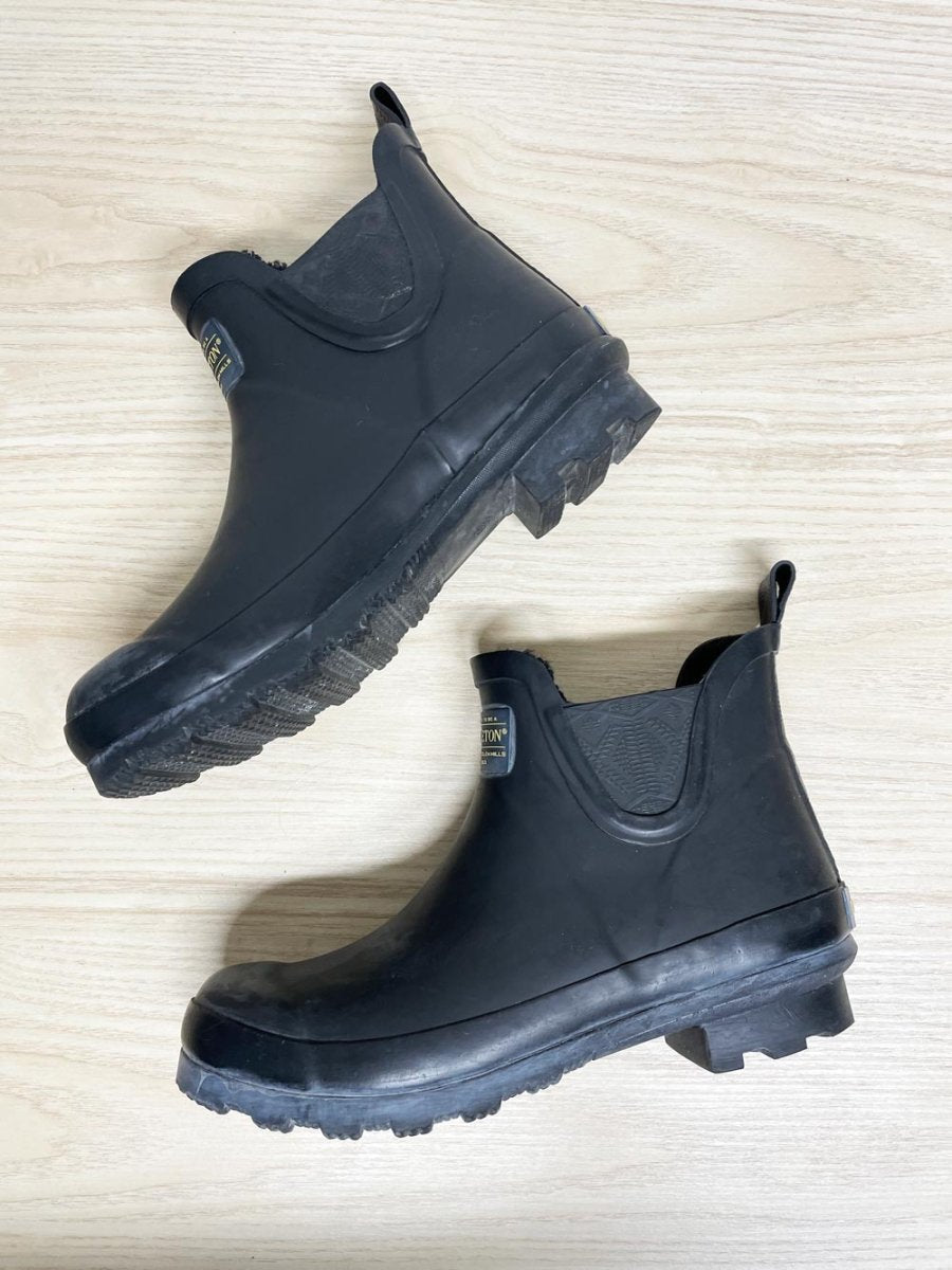pendleton fleece lined short rubber boot - good market thrift store
