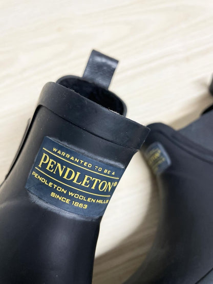 pendleton fleece lined short rubber boot - good market thrift store