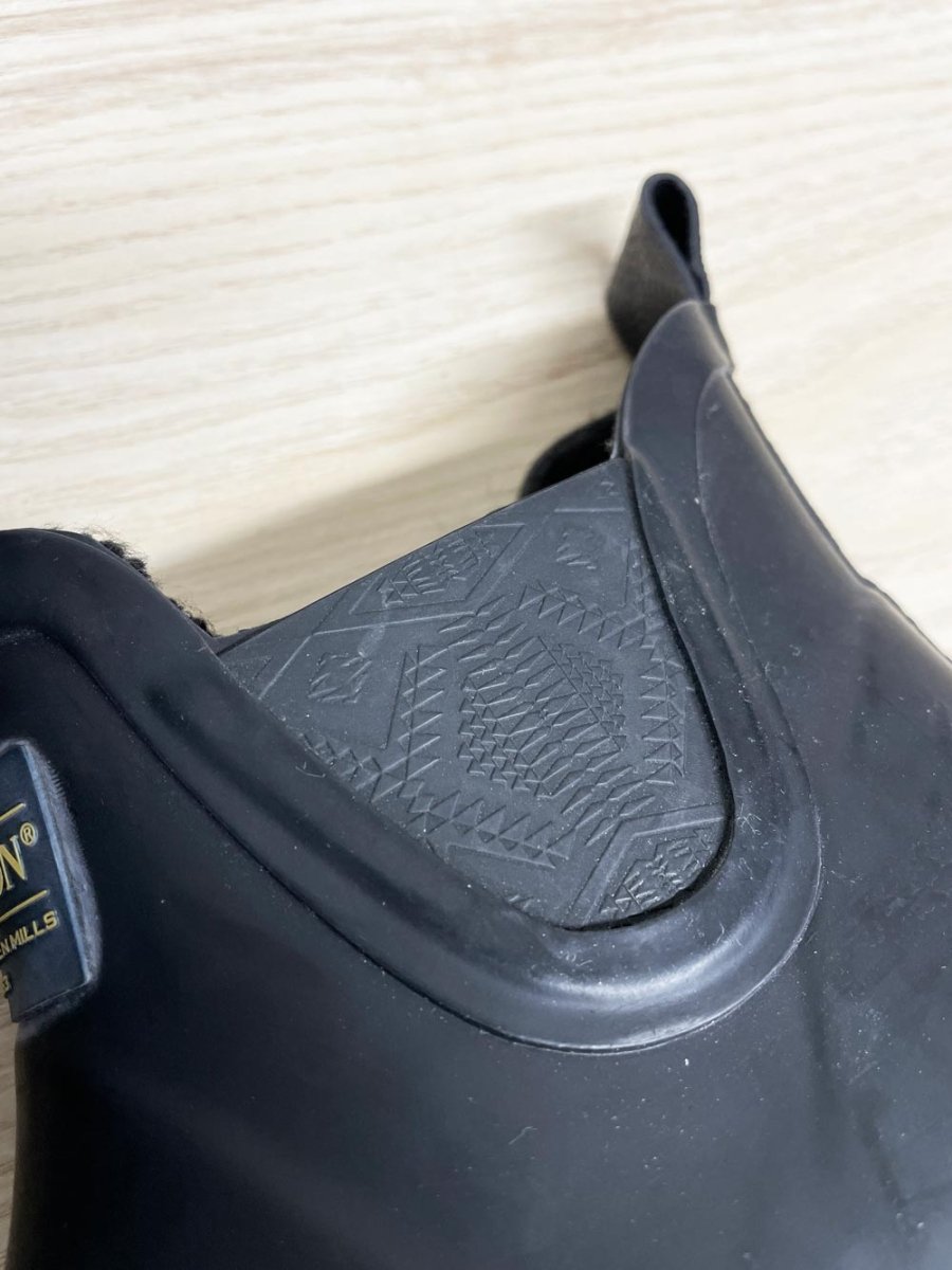 pendleton fleece lined short rubber boot - good market thrift store