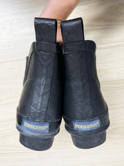 pendleton fleece lined short rubber boot - good market thrift store