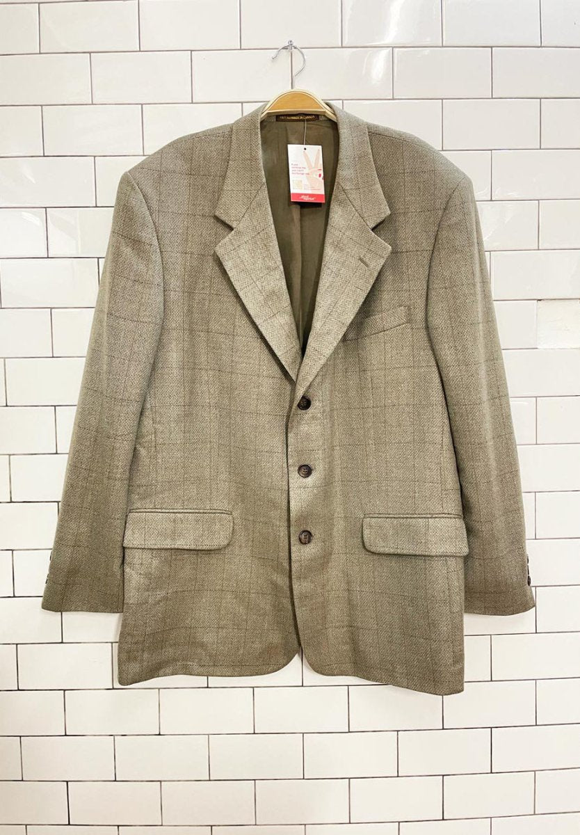 vintage savron oversized menswear blazer - good market thrift store