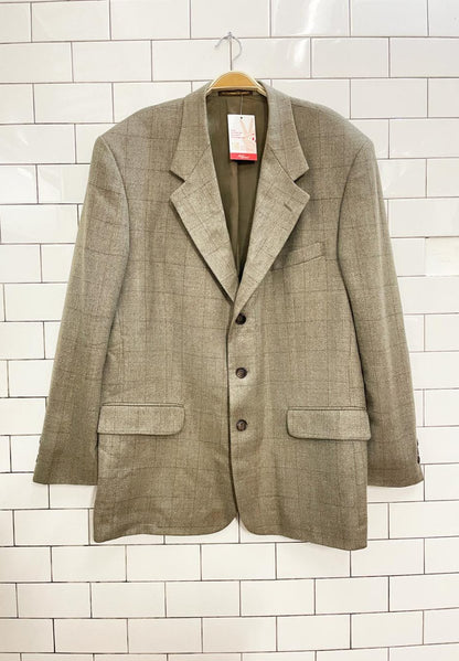 vintage savron oversized menswear blazer - good market thrift store