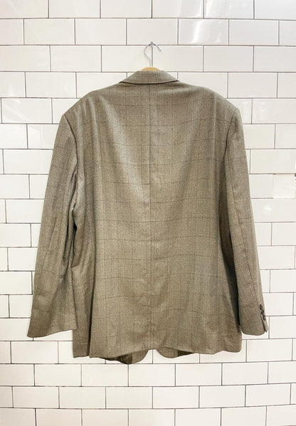 vintage savron oversized menswear blazer - good market thrift store