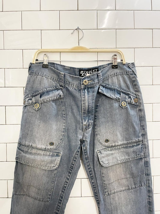 y2k exhaust loose fit jeans - good market thrift store