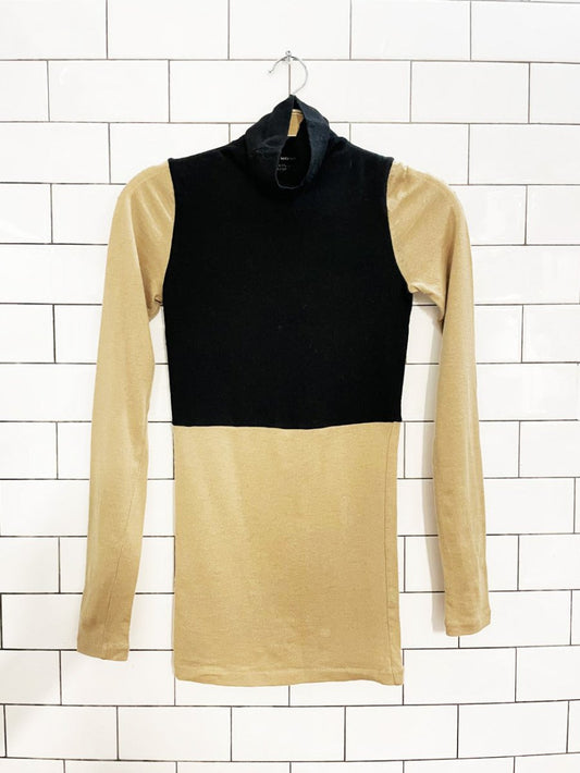 club monaco wool - cashmere blend slim turtleneck - good market thrift store