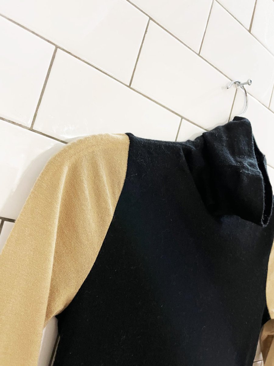 club monaco wool - cashmere blend slim turtleneck - good market thrift store