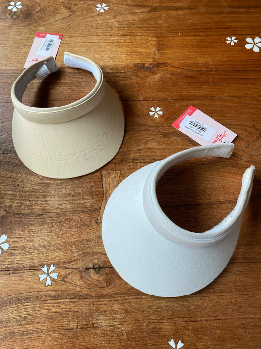 minimal retro sun visor