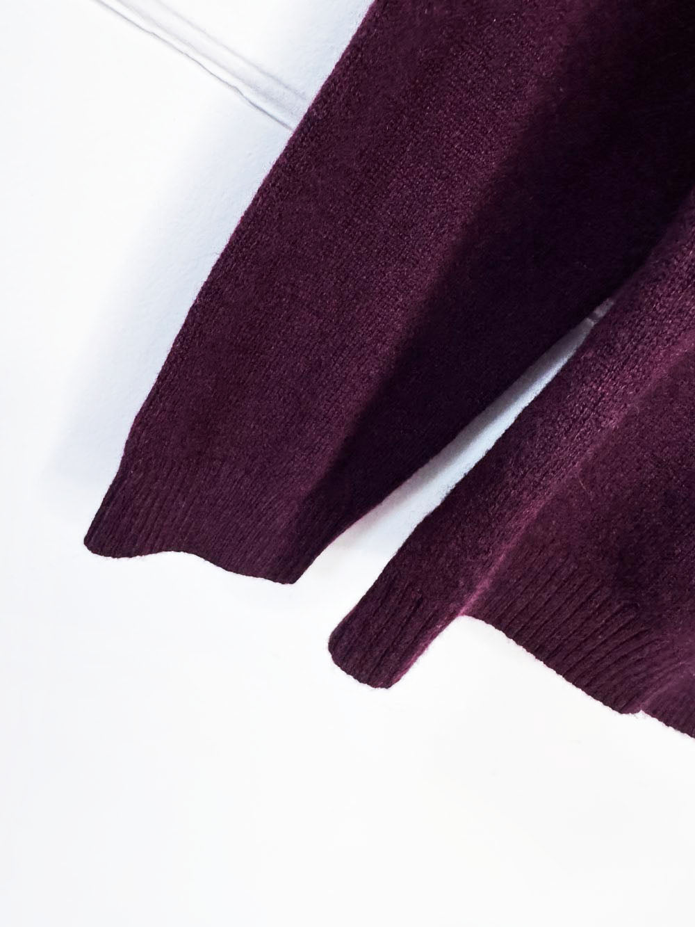 ll bean 100% cashmere knit crewneck sweater