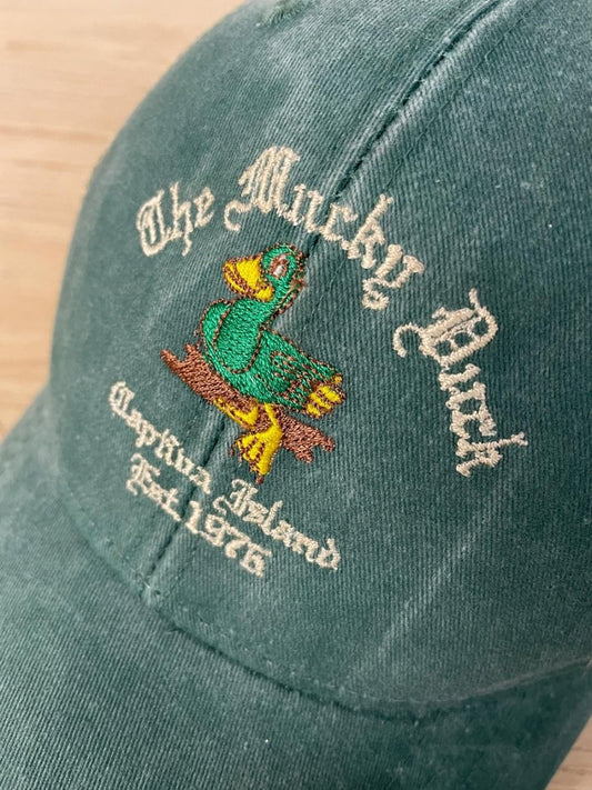 vintage 00s mighty duck rustic hat - good market thrift store