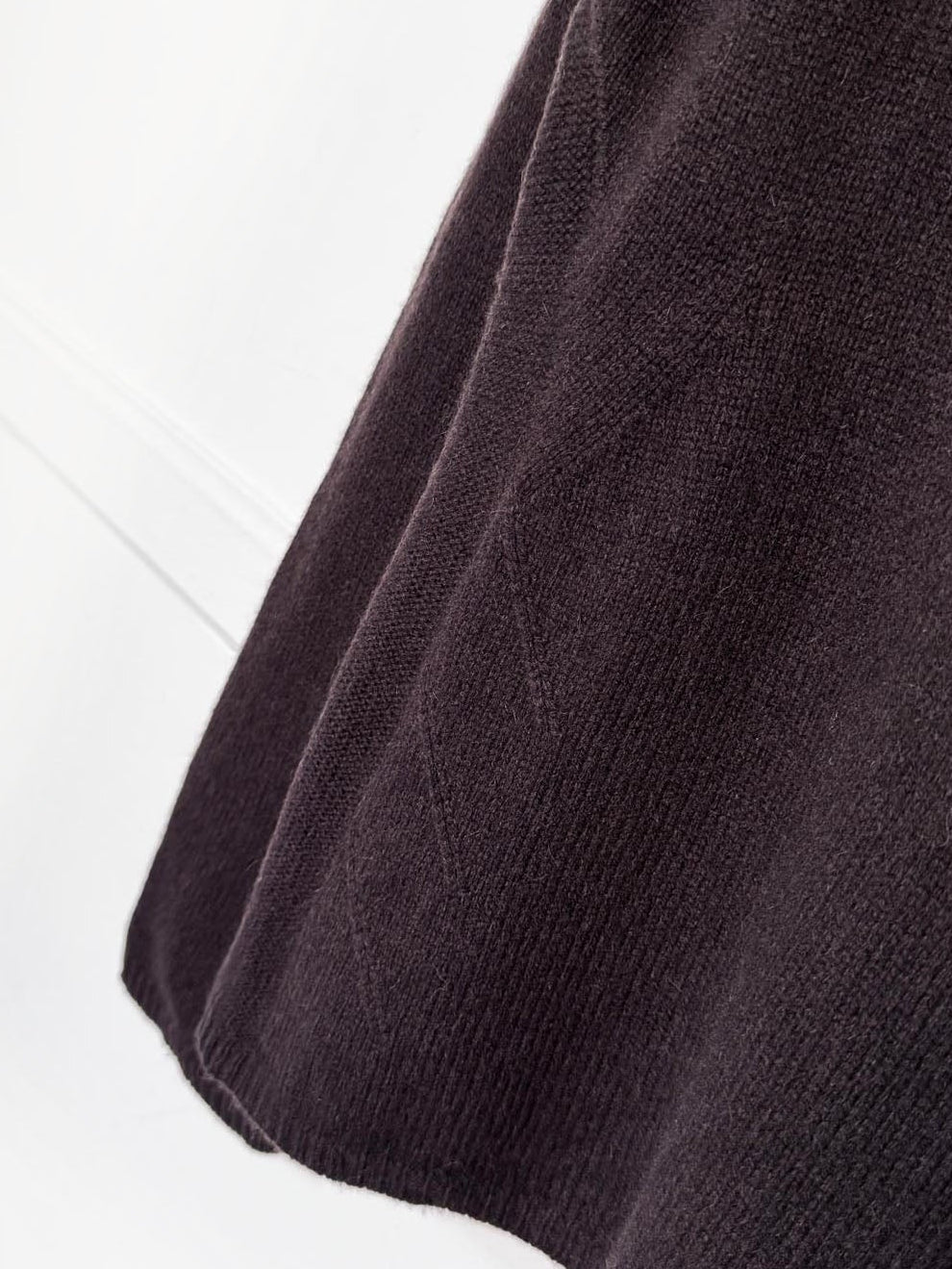 vintage hathaway platinum 100% cashmere knit turtleneck sweater | made in Italy