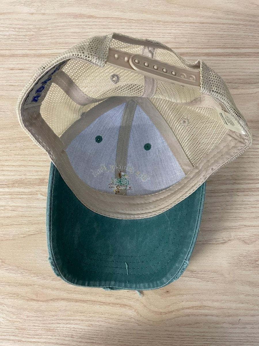 vintage 00s mighty duck rustic hat - good market thrift store