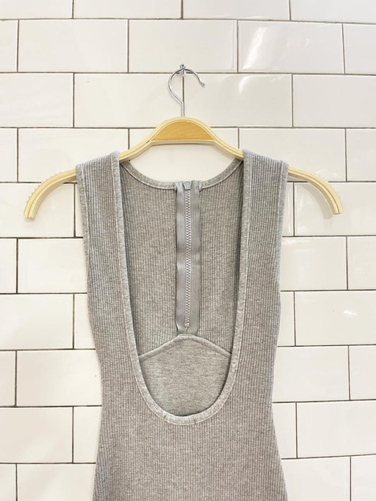 fashionnova ribbed for days jumpsuit - good market thrift store