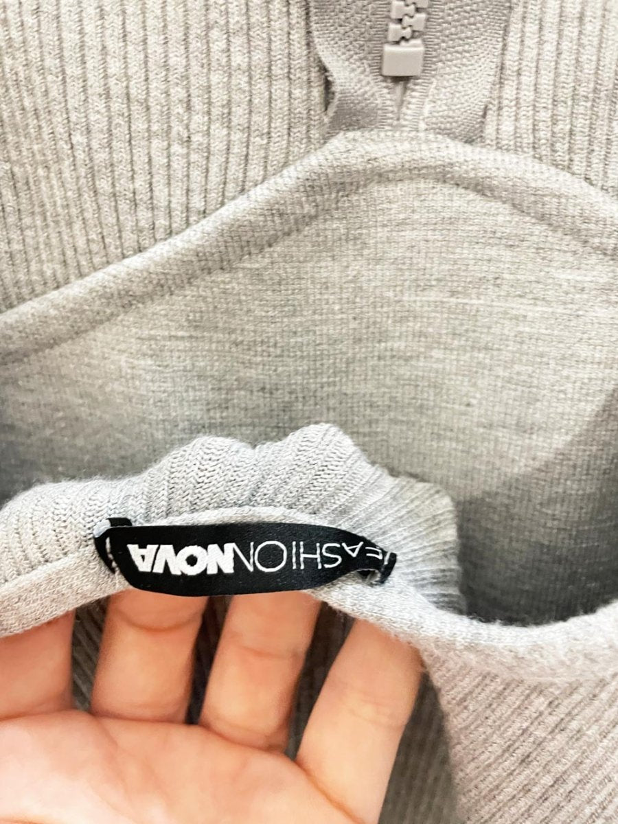 fashionnova ribbed for days jumpsuit - good market thrift store