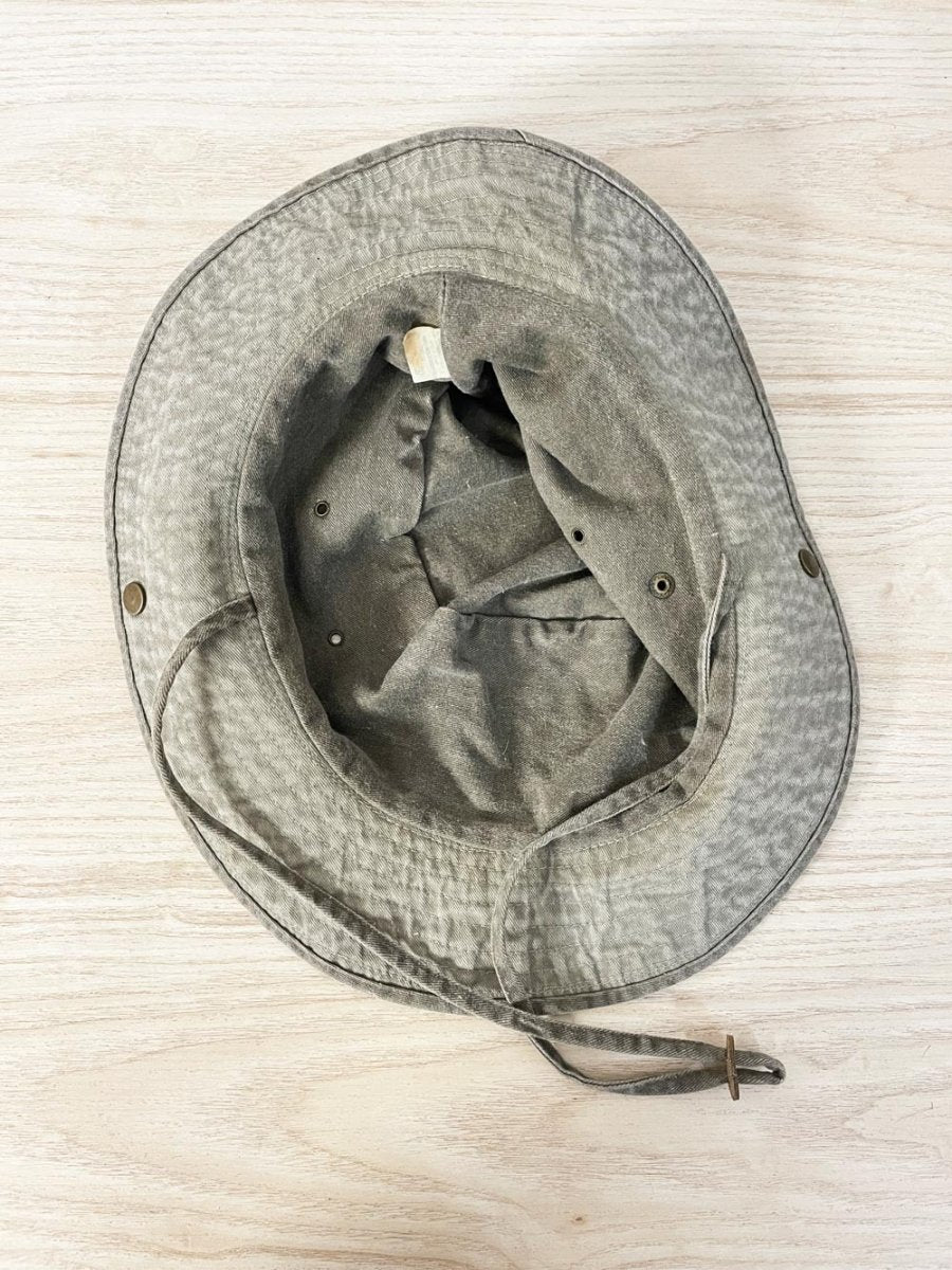 vintage 00s twill outdoors sun hat - good market thrift store