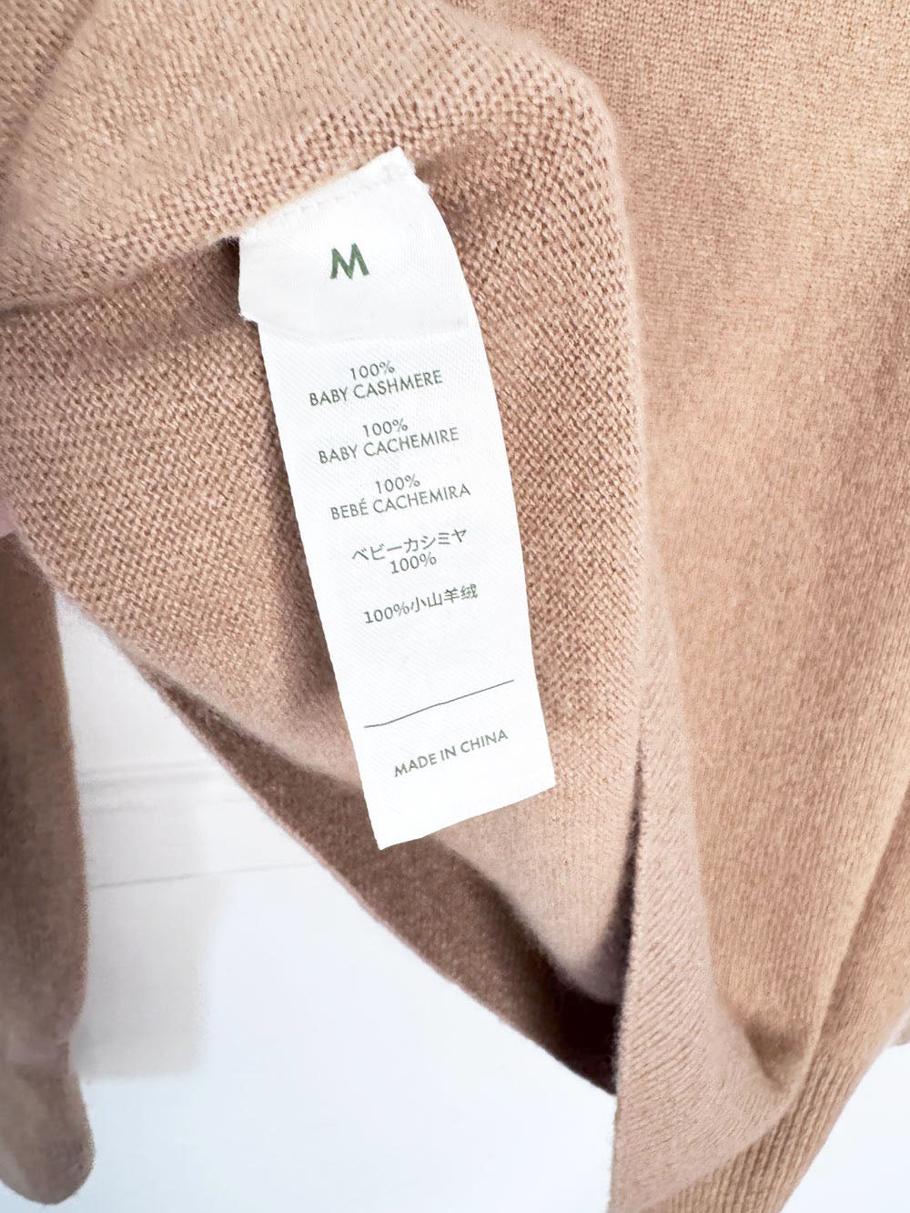 lilysilk 100% ultrafine baby cashmere knit crewneck sweater