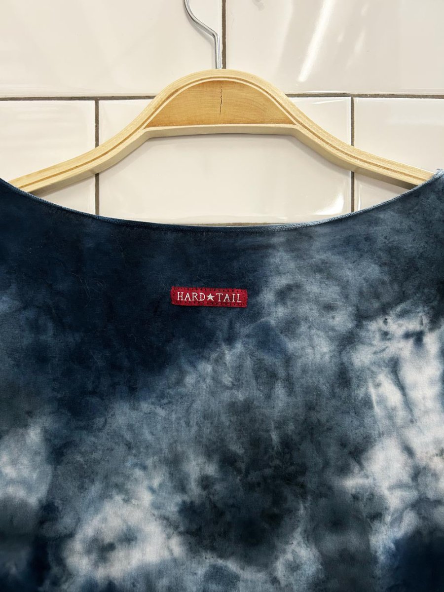 y2k hard tail jersey tie dye mini dress - good market thrift store