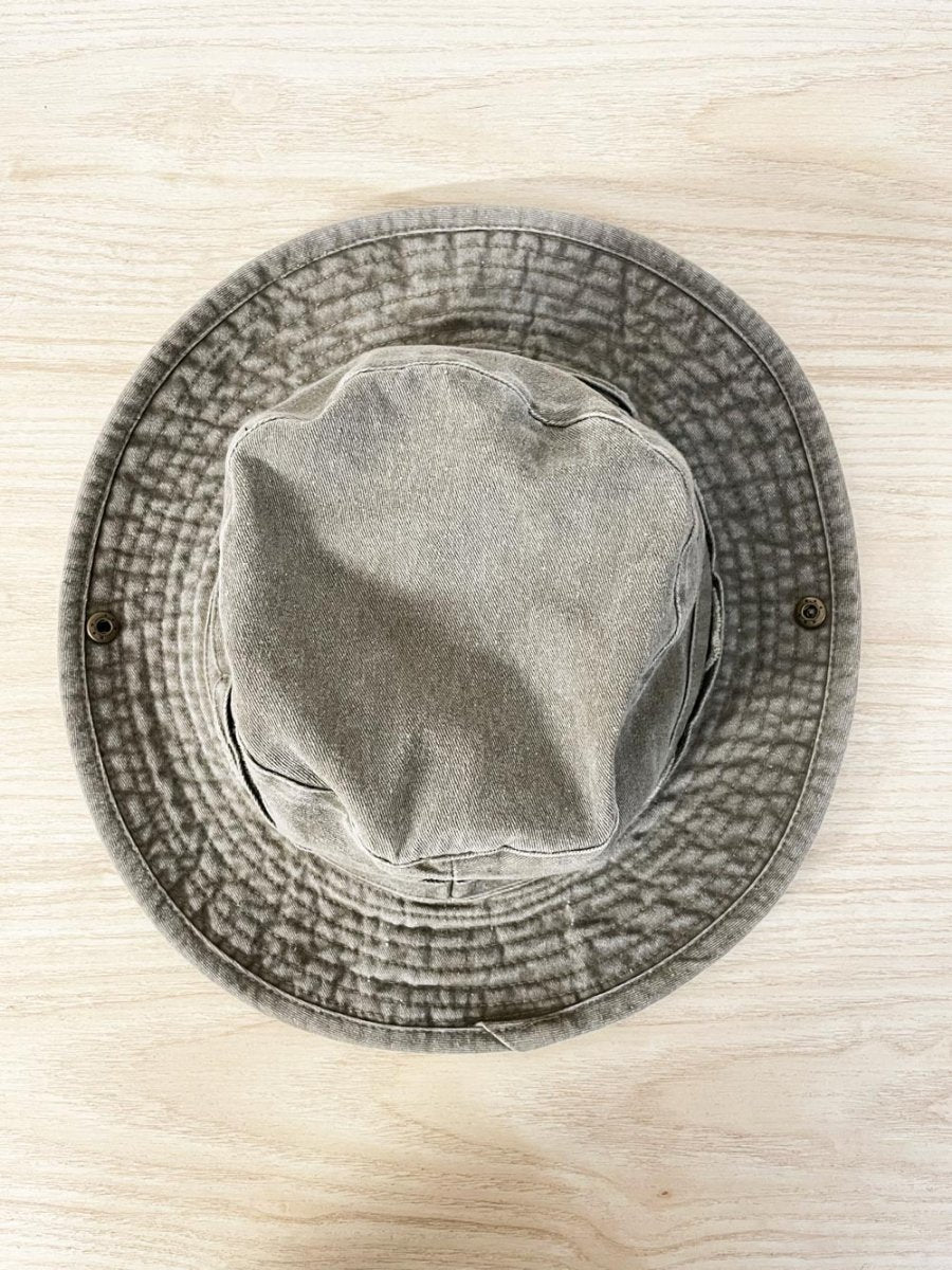 vintage 00s twill outdoors sun hat - good market thrift store