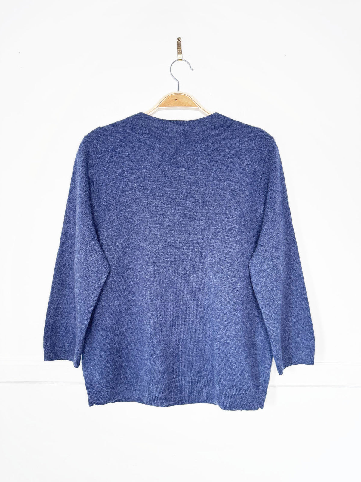 talbots 100% cashmere knit 3/4 sleeve sweater