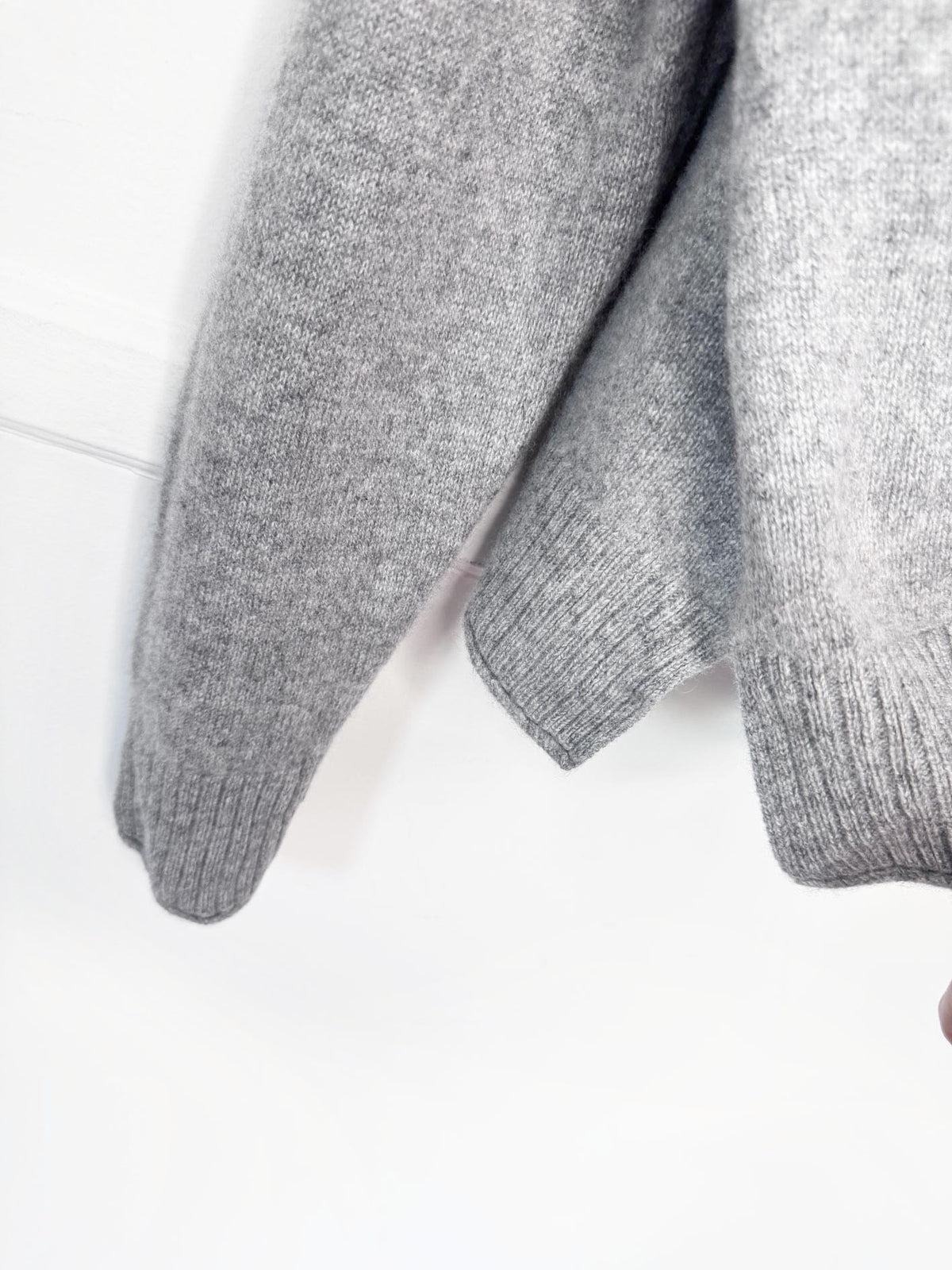 quince 100% mongolian cashmere knit boxy sweater