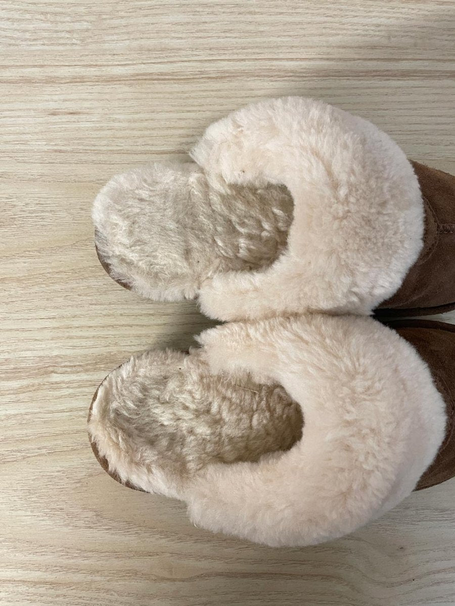 nuknuuk joy shearling slippers - good market thrift store