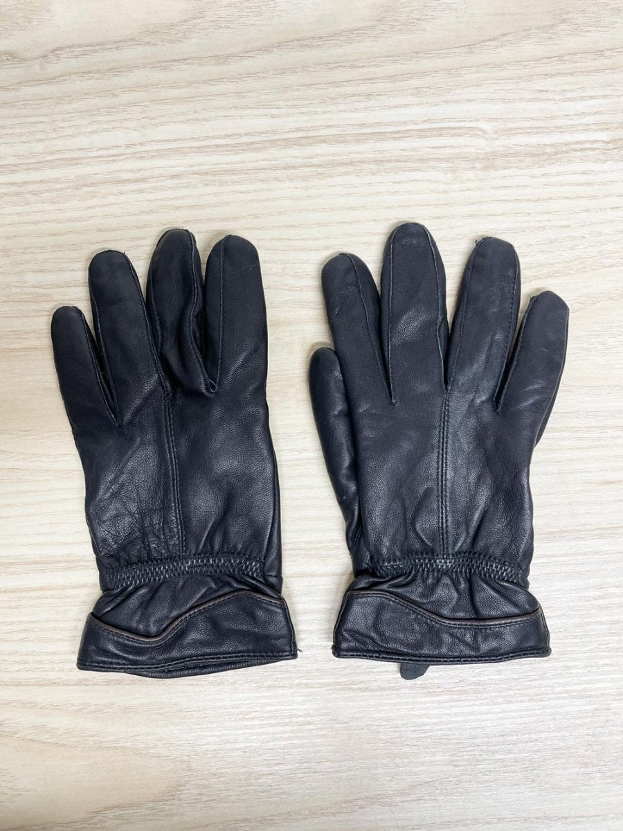 vintage butter leather gloves | lined | lambskin - good market thrift store