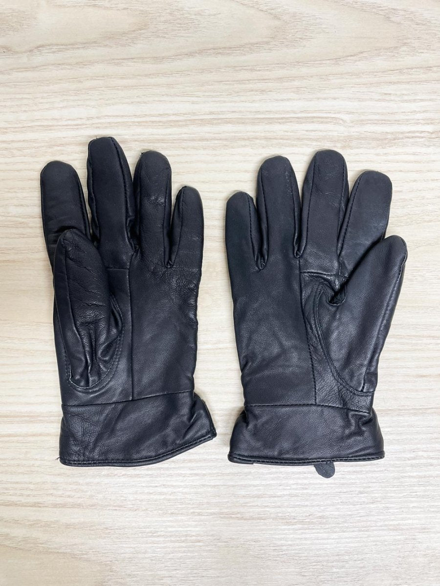 vintage butter leather gloves | lined | lambskin - good market thrift store