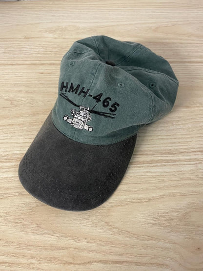 vintage us marines hmh - 465 warhorse hat - good market thrift store