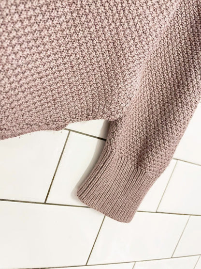 wilfred galois silk + cashmere waffle knit sweater | aritzia - good market thrift store