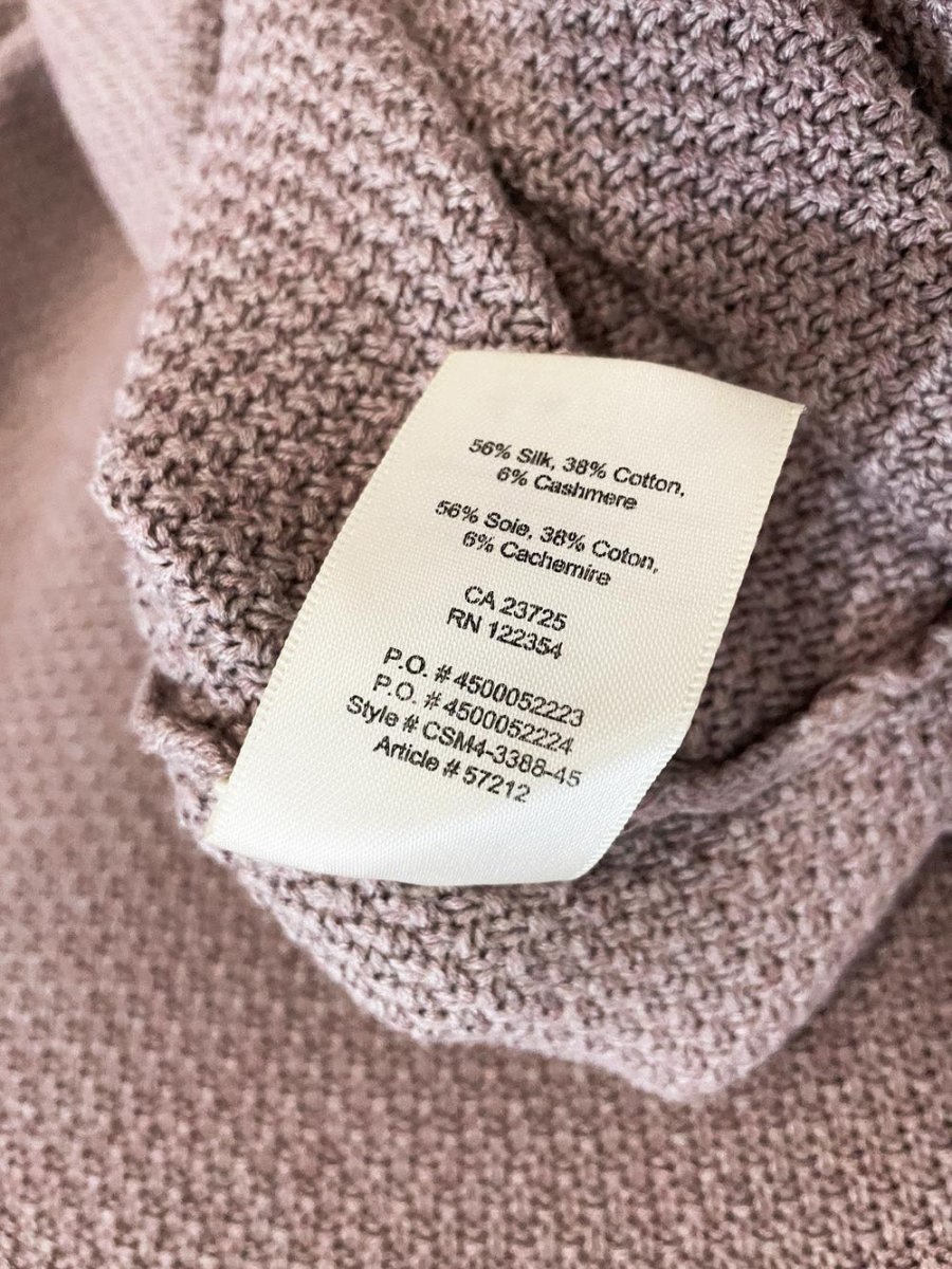 wilfred galois silk + cashmere waffle knit sweater | aritzia - good market thrift store
