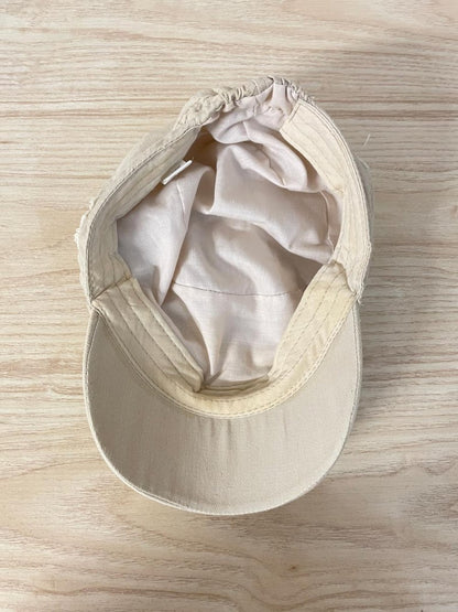 y2k distressed cotton conductor hat - good market thrift store