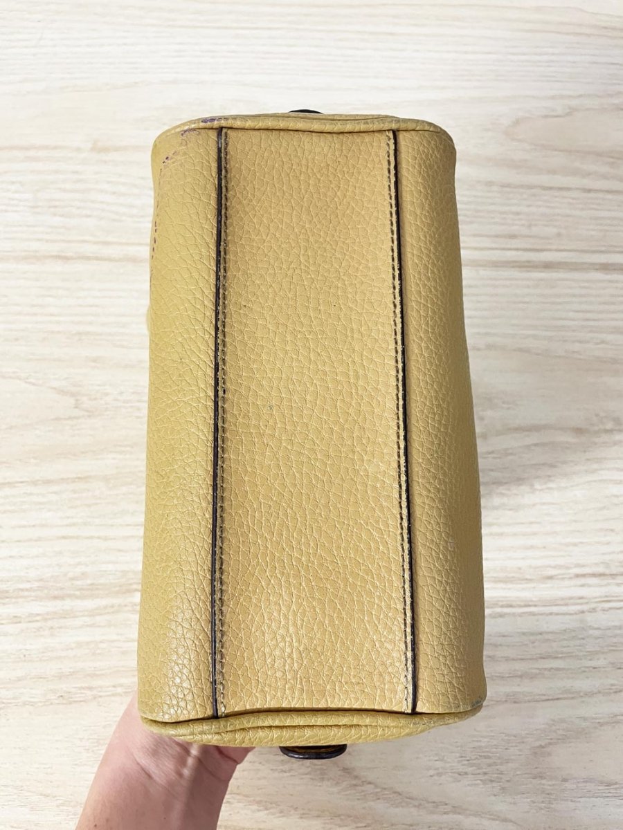 y2k tommy hilfiger mini faux leather bag - good market thrift store