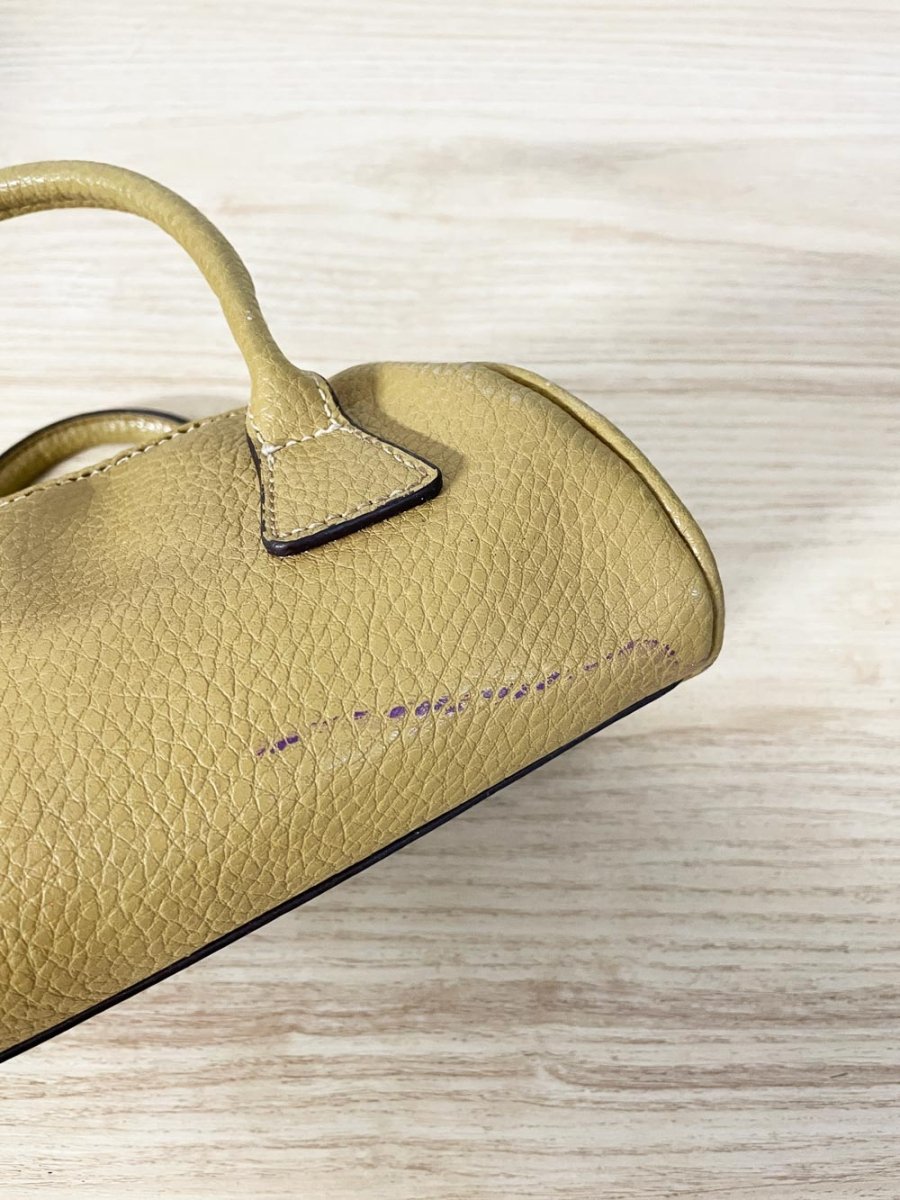 y2k tommy hilfiger mini faux leather bag - good market thrift store