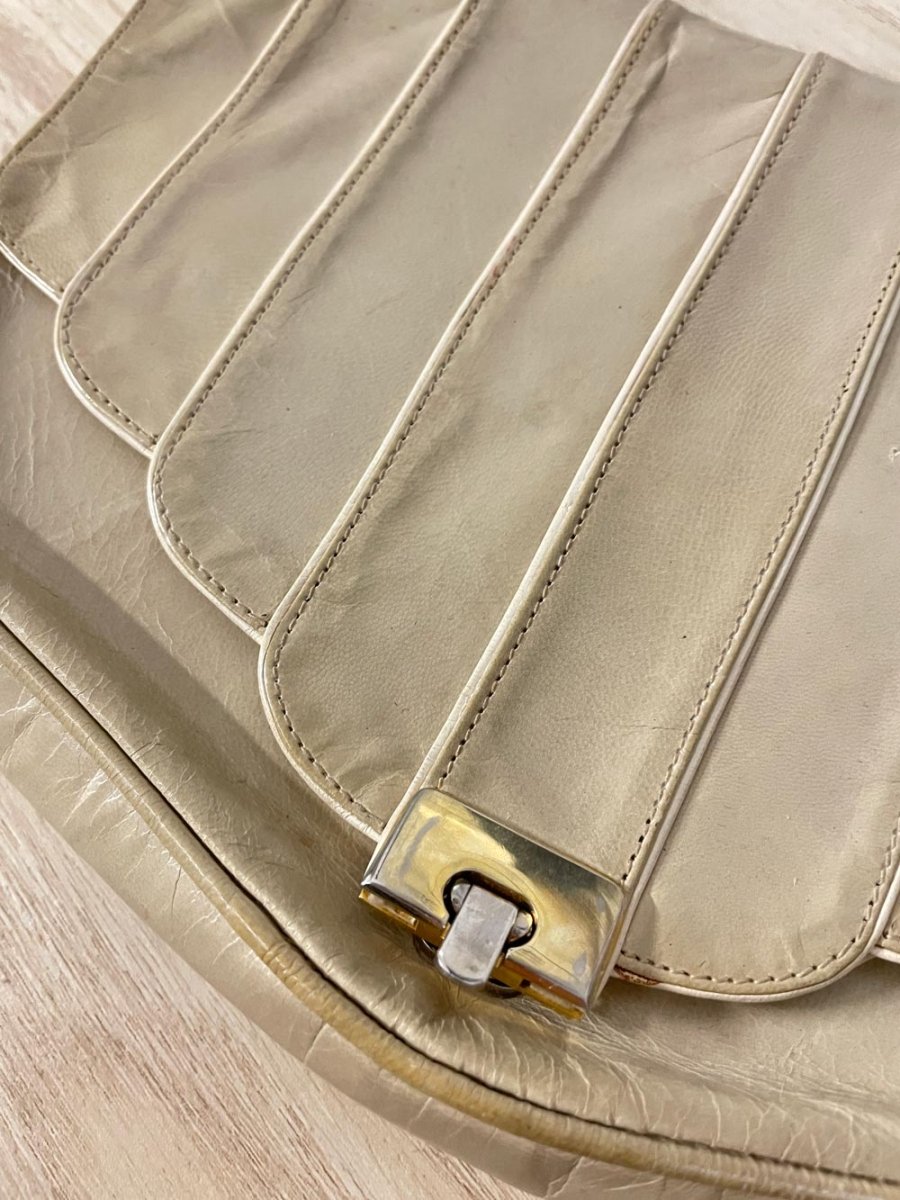 vintage 60s anna maria ofistura italy leather bag - good market thrift store