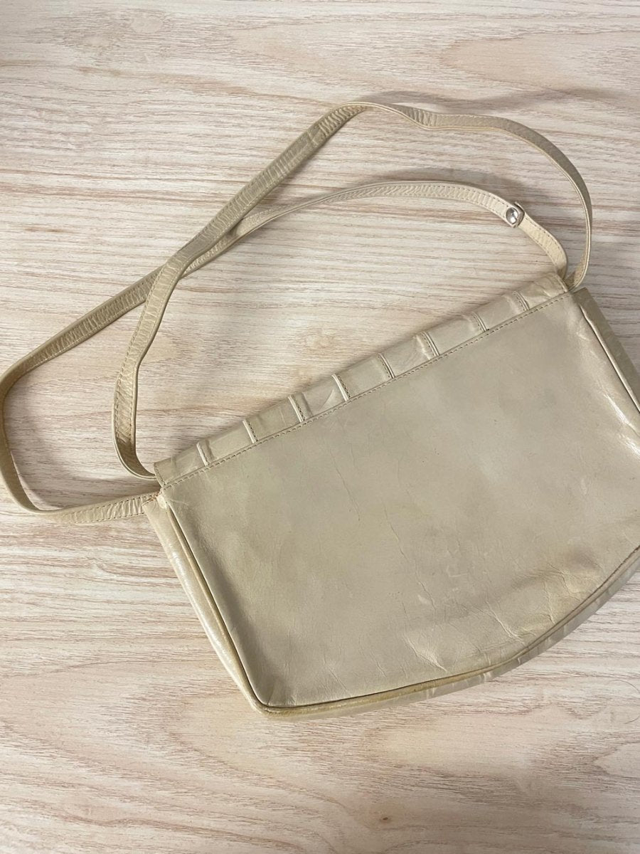 vintage 60s anna maria ofistura italy leather bag - good market thrift store