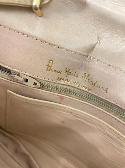 vintage 60s anna maria ofistura italy leather bag - good market thrift store