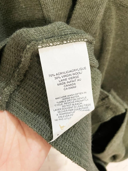 vintage ingo wool - blend knit menswear cardigan | made in Canada - good market thrift store