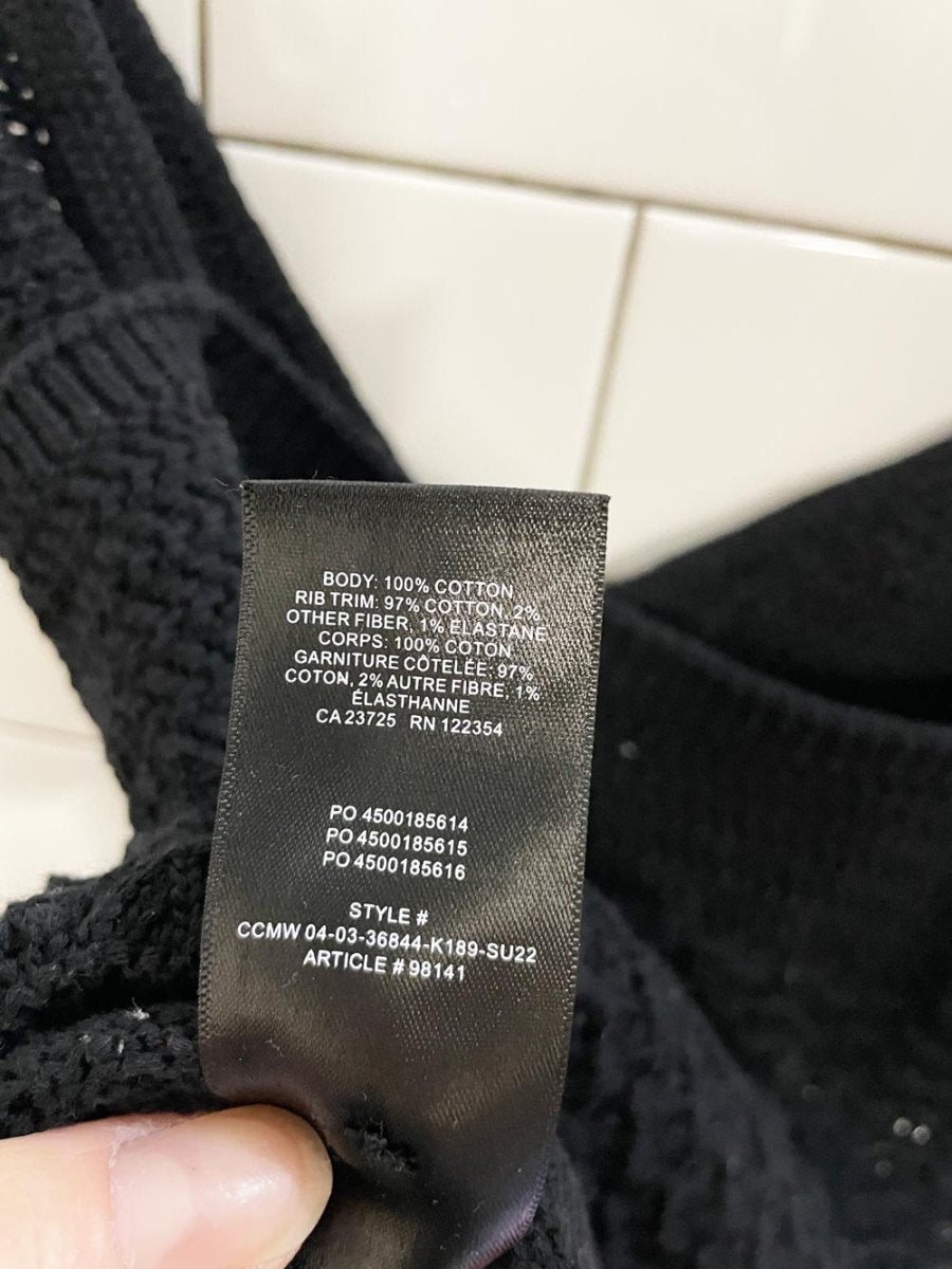 wilfred evie crochet knit tank - good market thrift store