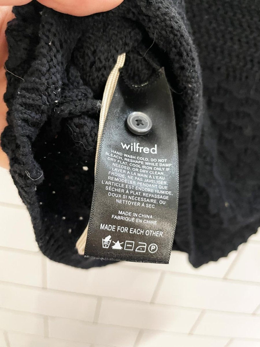 wilfred evie crochet knit tank - good market thrift store